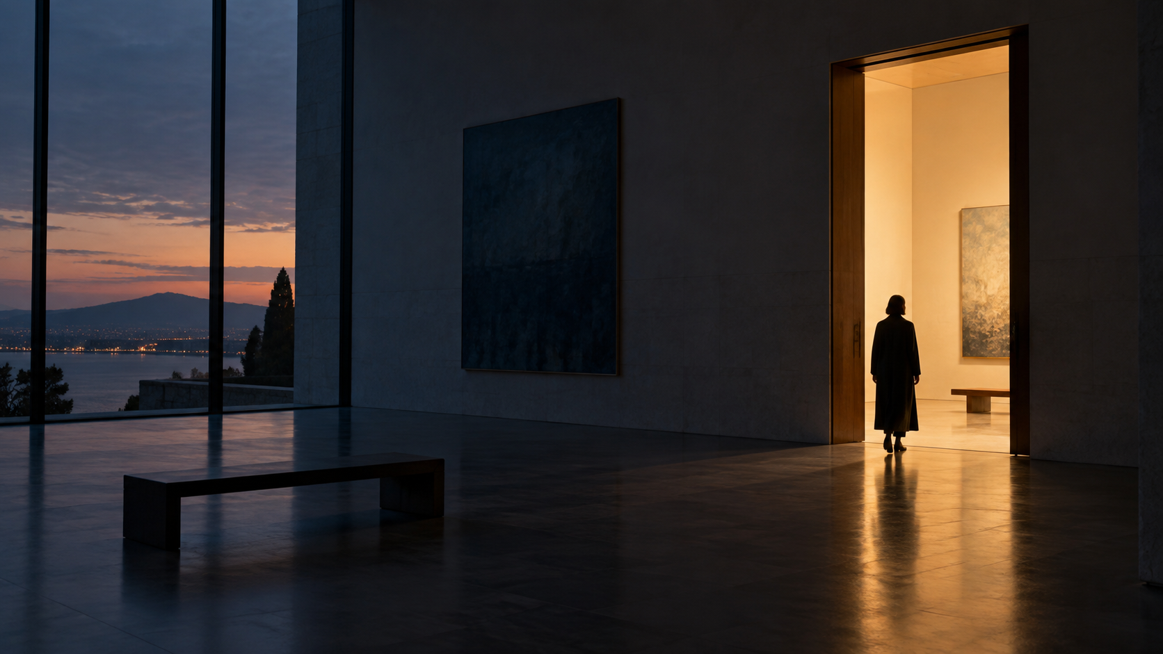 A person crossing into a considered digital experience